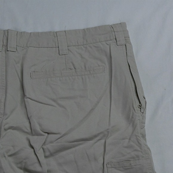 Columbia 42 x 10" Khaki Twill Outdoor Utility Shorts - Picture 5 of 7